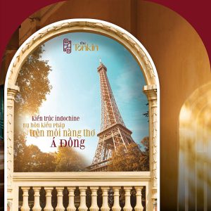 The Tonkin Smart City với kiến trúc Indochine